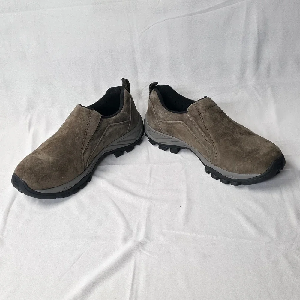 Nortiv 8 JS19007M Men's Jungle Moc Slip-On Hiking Loafers‎ Size 8.5 New